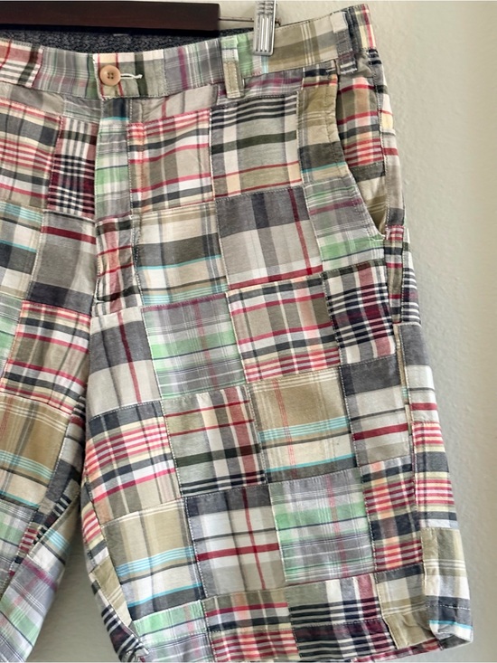 Orvis Other - ORVIS Patchwork Madras Plaid Shorts | 100% Cotton | Size 34